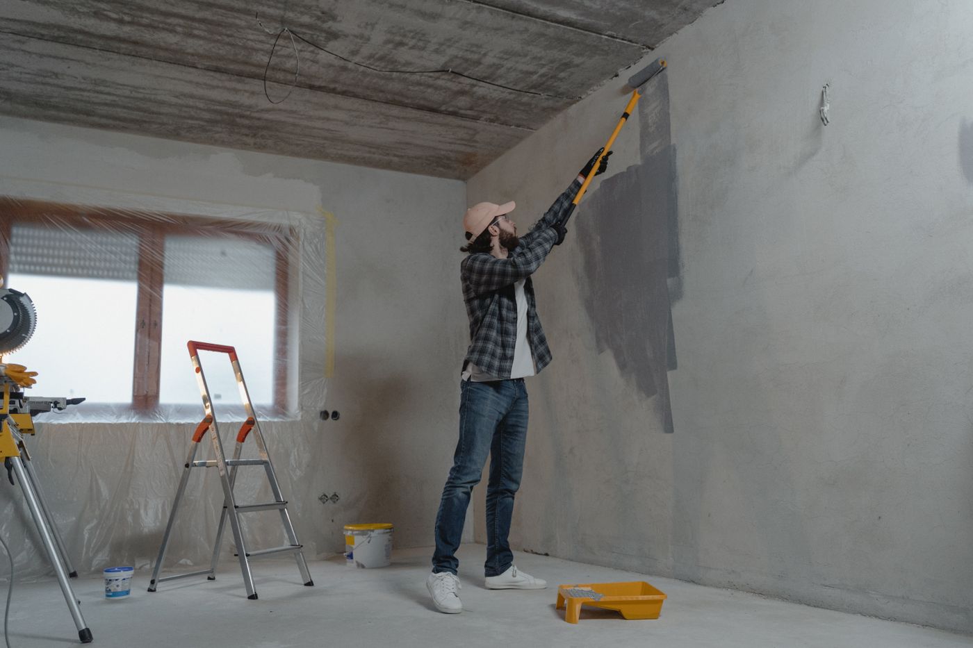 Professional painting and decorating service by BLUELINE PRIME LTD